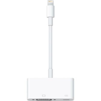 Adaptér Apple Lightning - VGA a Lightning bílý