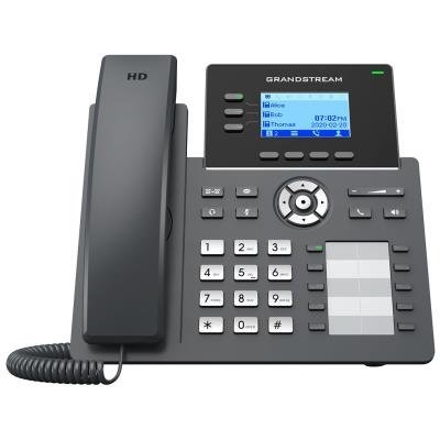 Grandstream GRP2603/ VoIP telefon/ 2,48" podsvícený grafický display/ 6x SIP/ 2x LAN/ GDMS