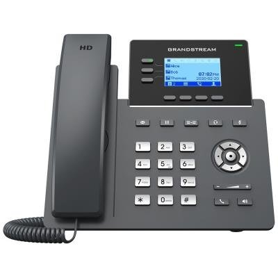 Grandstream GRP2603P/ VoIP telefon/ 2,48" podsvícený grafický display/ 6x SIP/ 2x LAN/ PoE/ GDMS