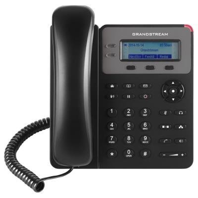 Grandstream GXP1615 VoIP telefon   1x SIP účet, HD audio, 3 program.tlačítka, switch 2xLAN 10/100Mbps, PoE