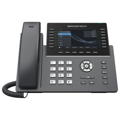 Grandstream GRP2650 VoIP telefon, 6x SIP, barevný 5" displej, 2x Gbps RJ45, PoE, DualBand WiFi, BT, 1x USB