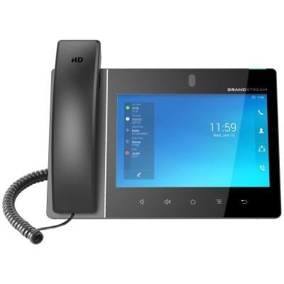 Grandstream GXV3480 VoIP telefon, 16x SIP, barevný dotykový 8" displej, PoE, WiFi, BT, USB