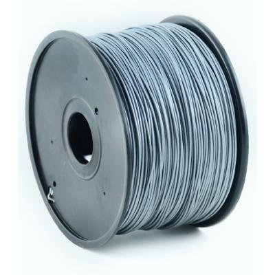 GEMBIRD 3D ABS plastic printing filament,  1,75mm, 1kg, silver