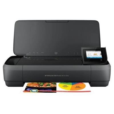 HP Officejet 250 mobilní/ PSC/ A4/ 10/7 ppm/ 4800x1200dpi/ USB/ wifi/ ADF