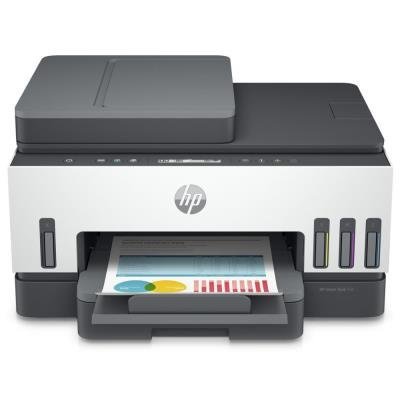 HP Smart Tank 750/ color/ A4/ PSC/ 15/9ppm/ 4800x1200dpi/ AirPrint/ HP Smart Print/ Cloud Print/ ePrint/ USB/ WiFi/ BT/ 