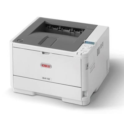 OKI B412dn A4, čb, 1200x1200, 33 ppm, USB 2.0,PCL6, duplex, síť