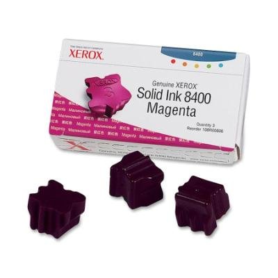 Xerox original solid ink magenta for Phaser 8400, 3.400 pages, 3 pcs in package