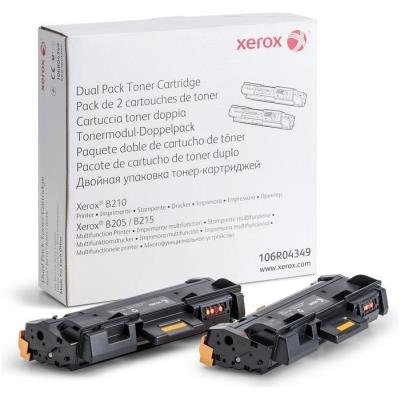 Xerox original toner 106R04349 dualpack (black, 2x 3000pages) for B210/B205/B215