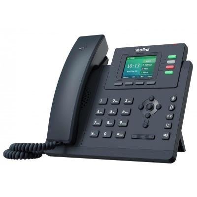 Yealink SIP-T33G IP telefon, 4x SIP, CZ/SK displej, 2x GbE port, PoE, Optima HD Voice, 12 programovatelných tlačíte