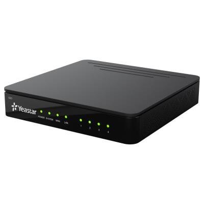 Yeastar S20, IP PBX, až 4 porty, 20 uživatelů, 10 hovorů