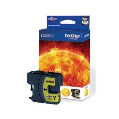 Inkoustová náplň Brother LC980Y žlutá