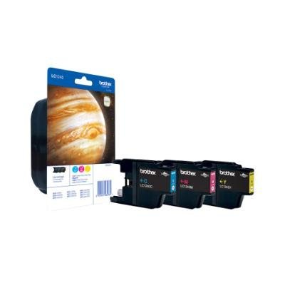 Inkoustová náplň Brother LC1240 CMY
