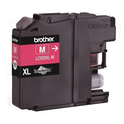 Inkoustová náplň Brother LC525XL-M červená