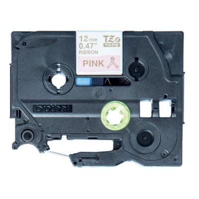 Páska Brother TZE-RE34 zlatá-růžová 12mm