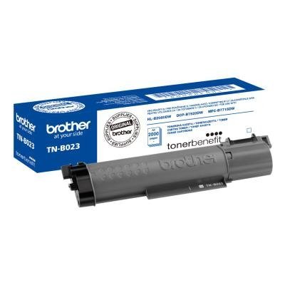 BROTHER toner Benefit TN-B023 (pro Toner benefit HL-B2080DW,MFC-B7715DW,DPC-B7520DW, do 2 000 str.)