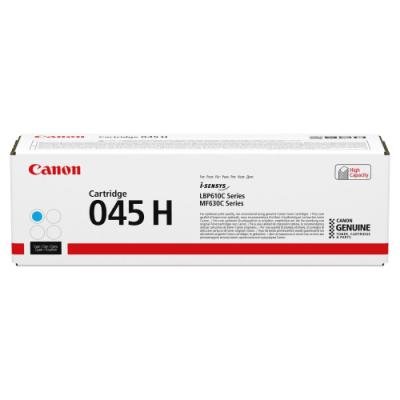 Canon Cartridge CRG-045H C (azurová, 2200str.) pro i-SENSYS MF635Cx, MF633Cdw, MF631Cn, LBP613Cdw, LBP611Cn