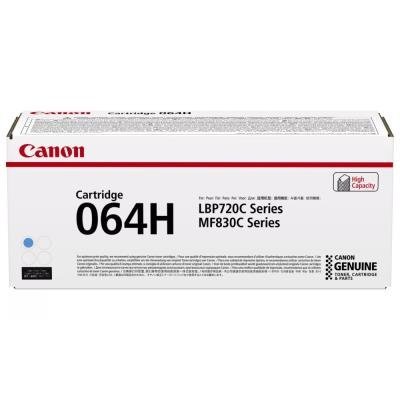 Canon originální toner CRG-064 H C, cyan, 10400str., 4936C001, high capacity, Canon i-SENSYS MF832Cdw