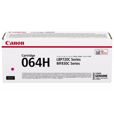 Canon originální toner CRG-064 H M, magenta, 10400str., 4934C001, high capacity, Canon i-SENSYS MF832Cdw