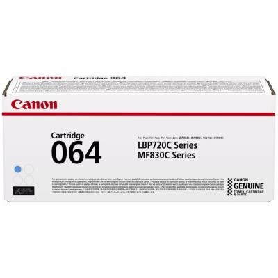 Canon originální toner Cartridge 064 C azurový, MF832Cdw 5 000 stran