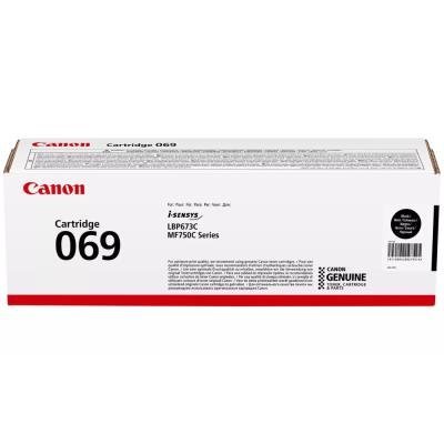 Canon originální toner Cartridge 069 BK černý, MF752Cdw, 754Cdw, LBP673Cdw, kapacita 2 100 stran