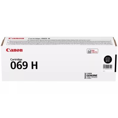 Canon originální vysokokapacitní toner Cartridge 069 H BK černý, MF752Cdw, 754Cdw, LBP673Cdw, kapacita 7 600 stran