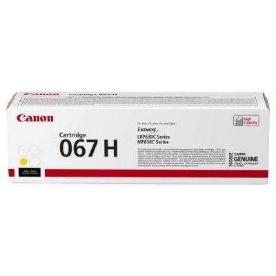 Canon originální toner 067H žlutá pro i-SENSYS MF657Cdw (2350 str.)