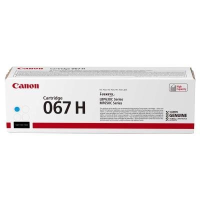 Canon originální toner 067H azurová pro i-SENSYS MF657Cdw (2350 str.)