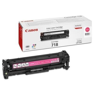 Canon toner CRG-718M/ LBP-7200/ 7660/ 7680/ MF-80x0/ MF724/ 2900 stran/K/ purpurový