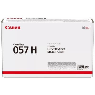 Canon originální toner CRG-057H BK (10 000str) pro Canon LBP228, LBP226, LBP223, MF449, MF446, MF445, MF443/K/černý