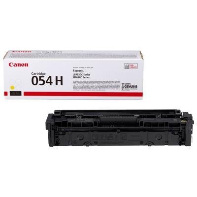 Canon original toner 054HY, yellow, 2300pages, 3025C002, high capacity, Canon i-SENSYS LBP621Cw, 623Cdw, MF641Cw, 643Cdw, 645Cx