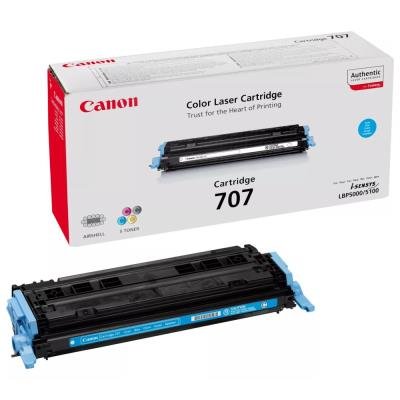 Toner Canon 707C modrý