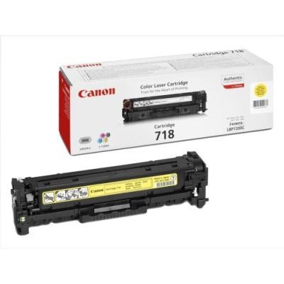 Canon toner CRG-718Y/ LBP-7200/ 7660/ 7680/ MF-80x0/ MF724/ 2900 stran/ yellow