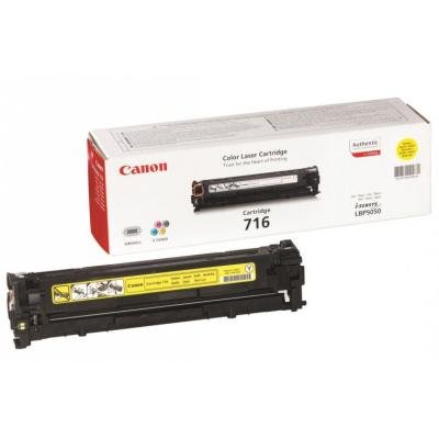 Canon TONER yellow CRG-716Y, 1.500 stran (CRG716Y) 