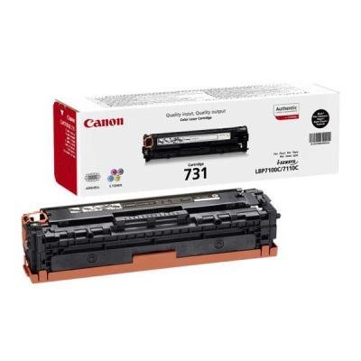 Canon originální toner CRG-731 BK/ LBP-7100/ 7110/ 1400 stran/ Černá