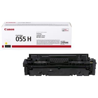 Toner Canon 055HY žlutý