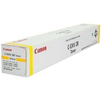 Canon originální  TONER CEXV28 YELLOW IR Advance C5045/5051/5250/5255  38 000 pages A4 (5%)