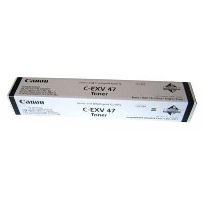 Canon originální  TONER CEXV47 BLACK iR-ADV C350/C351/C250/C255/C355  19 000 pages A4 (5%)  - CHIPLESS 