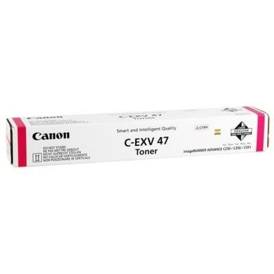 Canon originální  TONER CEXV47 MAGENTA iR-ADV C350/C351/C250/C255/C355  21 500 pages A4 (5%) - CHIPLESS 