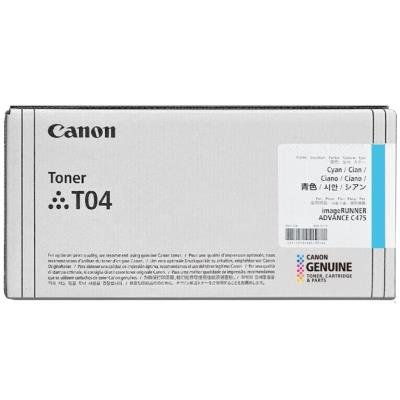 Canon originální  TONER T04 CYAN iR-ADV C475/C477 27 500 pages A4 (5%)