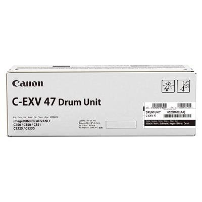 Canon originální  DRUM UNIT C-EXV47 BLACK  iR Advance C250/ C350/C351/C1335/C1325 Black by model type up to  39 000 pages A4 (5%)