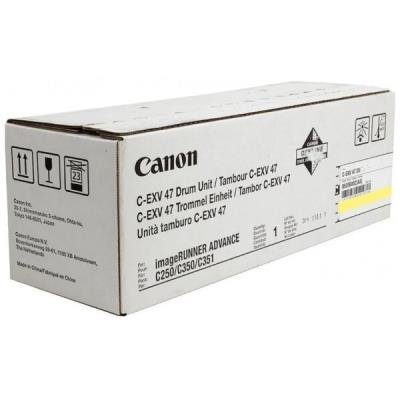 Canon originální  DRUM UNIT C-EXV47 YELLOW  iR Advance C250/ C350/C351/C1335/C1325 Yellow by model type up to  33 000pages A4 (5%)