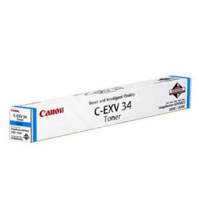 Toner Canon C-EXV34C modrý