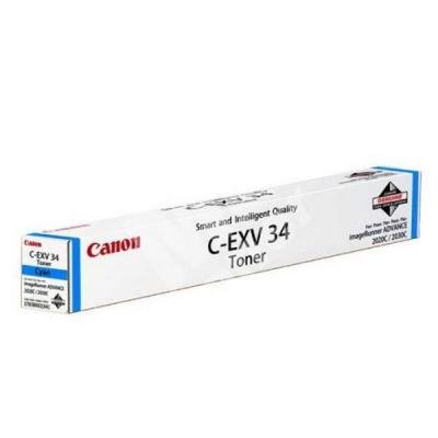 Toner Canon C-EXV34C azurový