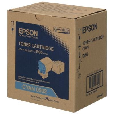 Toner Epson 0592 modrý 