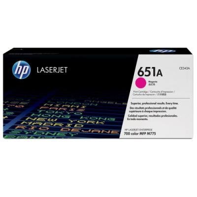 Toner HP 651A (CE343A) červený