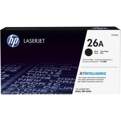 HP tisková kazeta 26A černá originál, CF226A