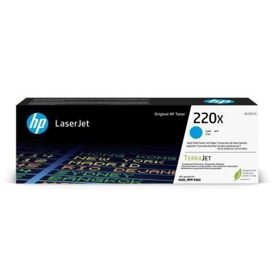 HP toner 220X (azurový, 5500str.) pro LaserJet Pro 4202dn, 4202dw, MFP 4302dw, MFP 4302fdn, MFP 4302fdw