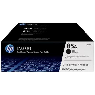 Toner HP 85A (CE285AD) dvojpack černý