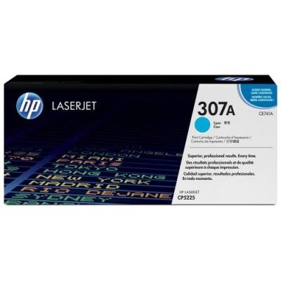 Toner HP 307A (CE741A) azurový