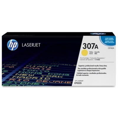 HP tisková kazeta žlutá , CE742A originál